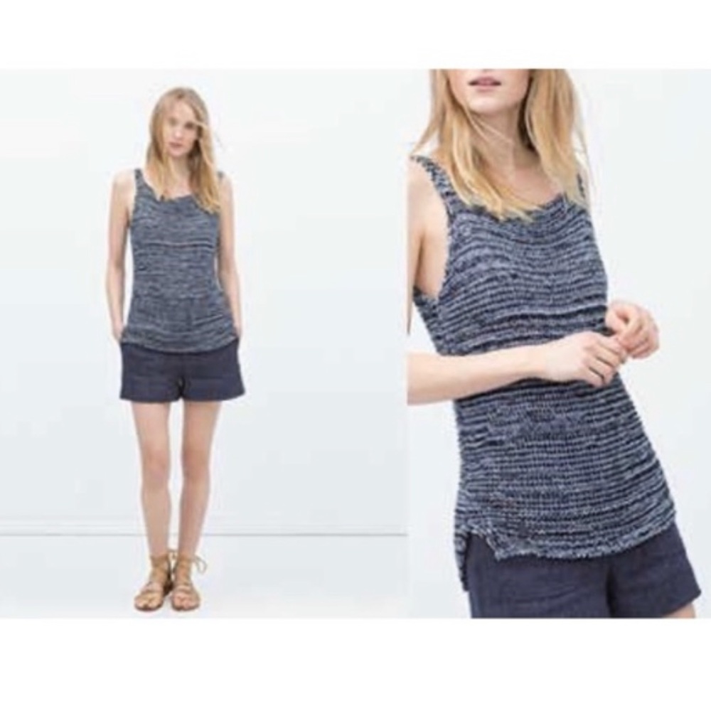 Zara Sweater Tank Top